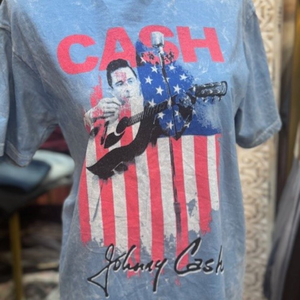 Johhny Cash Vintage Short Sleeve T Shirt